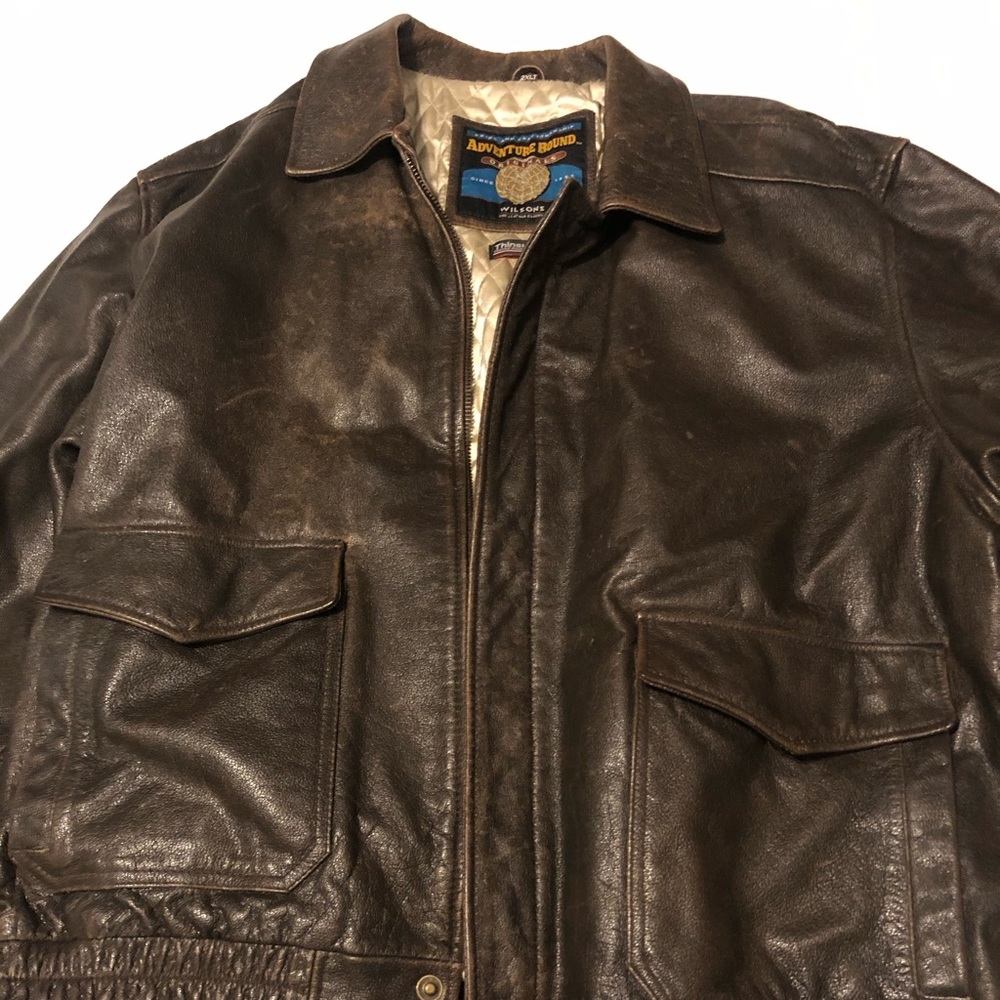 Leather jacket